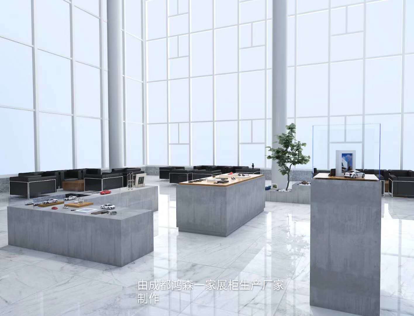 成都大众汽车展厅